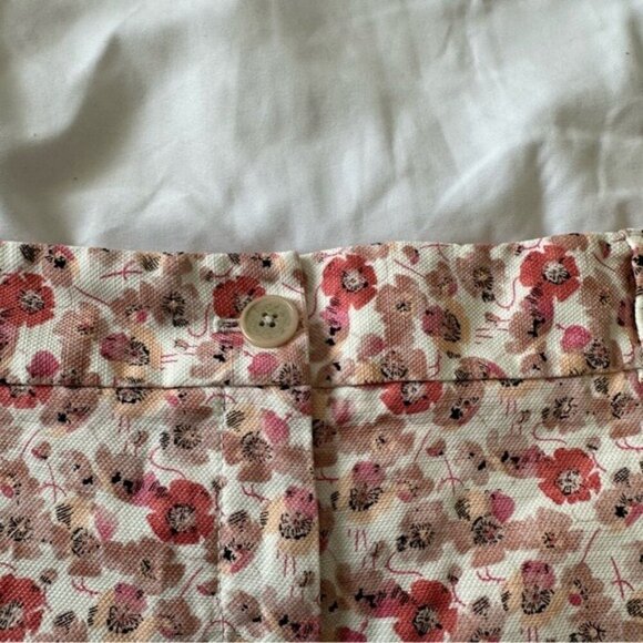 Ann Taylor Loft Floral Print Women's Shorts Size 14 - Picture 5 of 8